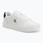 Vyriški batai Calvin Klein YM0YM01435 Classic Cupsole Laceup Leather bright white/navy
