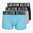 Trumpikės Calvin Klein 000NB3609A Boxer Brief 3 pairs harbor mist/black/chilly blue