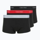 Trumpikės Calvin Klein LV00NB4389 Low Rise Trunk 3 poros black/adrenaline rush/white/black