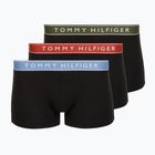 Trumpikės Tommy Hilfiger Trunk WB 3 pairs brick blue/terra red/army green