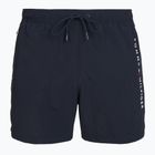 Vyriški maudymosi šortai Tommy Hilfiger Medium Drawstring Zip Pocket desert sky