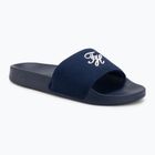 Moteriškos šlepetės Tommy Hilfiger Script Pool preppy navy