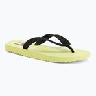 Moteriškos šlepetės per pirštą Tommy Jeans Logo Summer lime essence/black