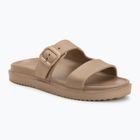 Moteriškos šlepetės Tommy Hilfiger Double Strap Sandal Pearl safari canvas pearlized