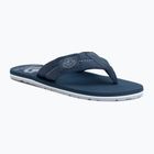 Vyriškos šlepetės per pirštą Tommy Hilfiger Patch Beach Sandal aegean sea