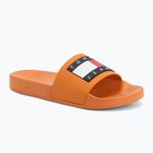 Vyriškos šlepetės Tommy Jeans Pool Slide Ess rusty orange