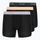 Trumpikės Calvin Klein LV00NB4394 Brief 3 pairs black w/darkest spruce wb/black w