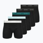 Trumpikės Calvin Klein LV00NB1429 Boxer Brief 5 pairs Black Bodies w/black/niagara falls