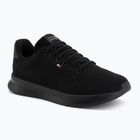 Vyriški batai Tommy Hilfiger Lightweight Runner Knit black