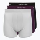 Vyriškos trumpikės Calvin Klein LV00NB4394 Brief black/harbor mist/dark purple w/ dt