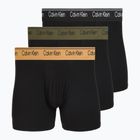 Vyriškos trumpikės Calvin Klein LV00NB4410 Brief black w/bronze flash wb/black/oliv
