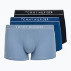 Vyriškos trumpikės Tommy Hilfiger Trunk Dtm navy blue/opul blue/brisk blue