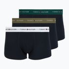 Vyriškos trumpikės Tommy Hilfiger Trunk WB 3 pack nb//white/orna green/utility olive