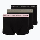 Vyriškos trumpikės Tommy Hilfiger Trunk WB 3 pack utility sage/black/bonita pink