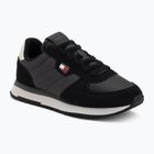 Vyriški batai Tommy Jeans Runner Flag Mix washed black/stratus grey