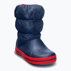 Vaikiški sniego batai Crocs Winter Puff Kids navy/red