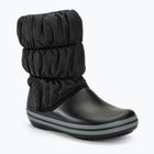 Moteriški sniego batai Crocs Winter Puff black/charcoal