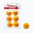 Vaikų teniso kamuoliukai Wilson Starter Tour Foam Tball 6 vnt. geltoni WRZ259300