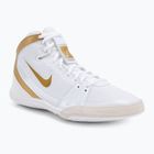 "Nike Freek" balti/metalinio aukso/šaltai pilki bokso bateliai