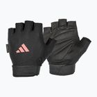 Treniruočių pirštinės adidas Essential Adjustable black/ pink