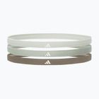 Galvos juosta Adidas Hairbands 3 vnt. linen green/silver green/olive