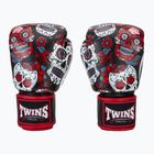 Bokso pirštinės Twins Special Fancy FBGVL3-53 Skull red/black