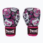 Bokso pirštinės Twins Special Fancy FBGVL3-53 Skull pink/black