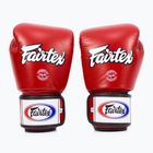 "Fairtex Universal" kvėpuojančios raudonos bokso pirštinės