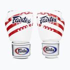 Bokso pirštinės Fairtex Universal "Tight-Fit" Design USA white