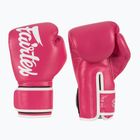 Bokso pirštinės Fairtex Microfiber pink/white