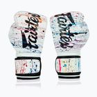 Bokso pirštinės Fairtex Microfiber Art Collections Painter white
