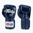Bokso pirštinės Fairtex Super Sparring - Locked Thumb blue