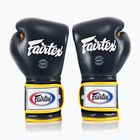 Bokso pirštinės Fairtex Heavy Hitter's Mexican Style blue/yellow