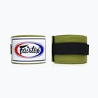 Bokso tvarsčiai Fairtex Handwraps 455 cm olive