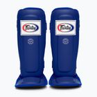Fairtex In-Step dvigubos paminkštintos blauzdikaulių apsaugos mėlynos spalvos