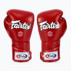 Bokso pirštinės Fairtex Stylish Angular Sparring - Locked Thumb red