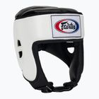 Bokso šalmas Fairtex Muay Thai & Kickboxing Competition white