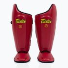 "Fairtex Ultimate Shin Pads" raudonos spalvos