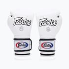 Bokso pirštinės Fairtex Heavy Hitter's Mexican Style white/blue