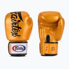 Bokso pirštinės Fairtex Deluxe Tight-Fit gold
