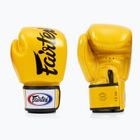 Bokso pirštinės Fairtex Deluxe Tight-Fit gold