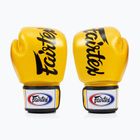 Bokso pirštinės Fairtex Deluxe Tight-Fit gold
