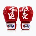 Bokso pirštinės Fairtex Deluxe Tight-Fit red