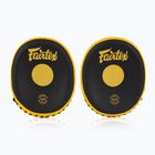 "Fairtex Speed & Accuracy Focus Mitts" juodos/auksinės treniruočių letenos