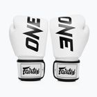 Bokso pirštinės Fairtex ONE X Fairtex Boxing white
