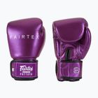 Bokso pirštinės Fairtex Metallic Boxing purple