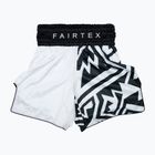 Bokso šortai Fairtex Boxing BT2003 "Monochrome" white/black