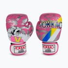 YOKKAO 90'S bokso pirštinės rožinės spalvos BYGL-90-8