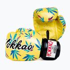 Vyriškos bokso pirštinės YOKKAO Wax yellow