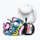 Vyriškos bokso pirštinės YOKKAO Flames white